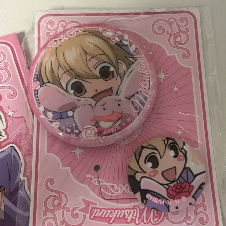 [BUNJANG] Ouran High School Host Club Can Badge / 오란고교 캔뱃지