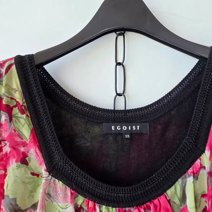 [BUNJANG] Egoist Chiffon Knit Dress / S/에고이스트 쉬폰 니트원피스