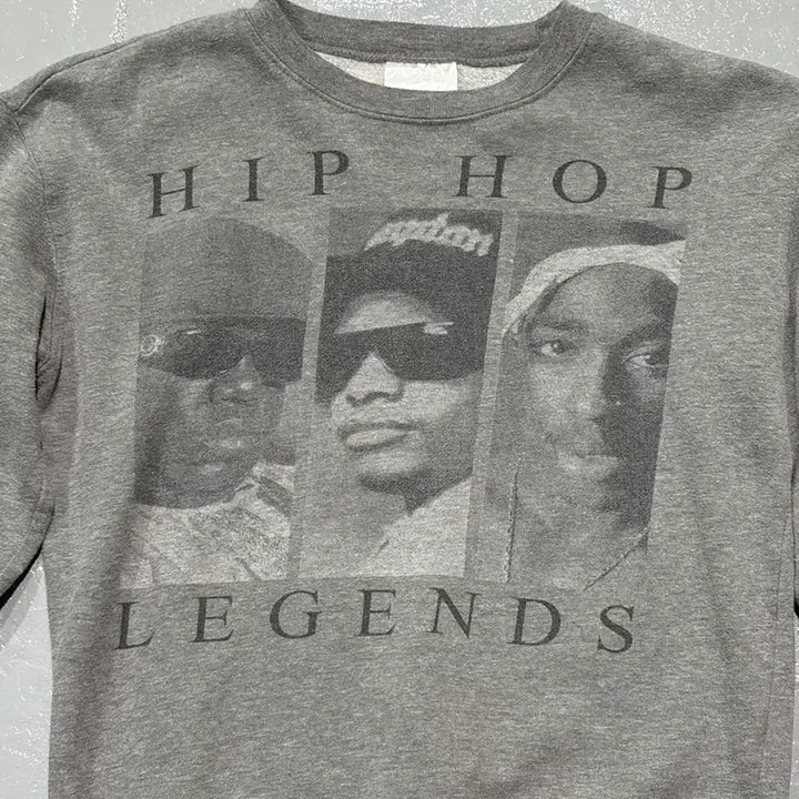 [BUNJANG] HIP HOP LEGENDS Biggie, Tupac, Eazy-E Graphic Sweatshirt / HIP HOP LEGENDS Sweatshirt