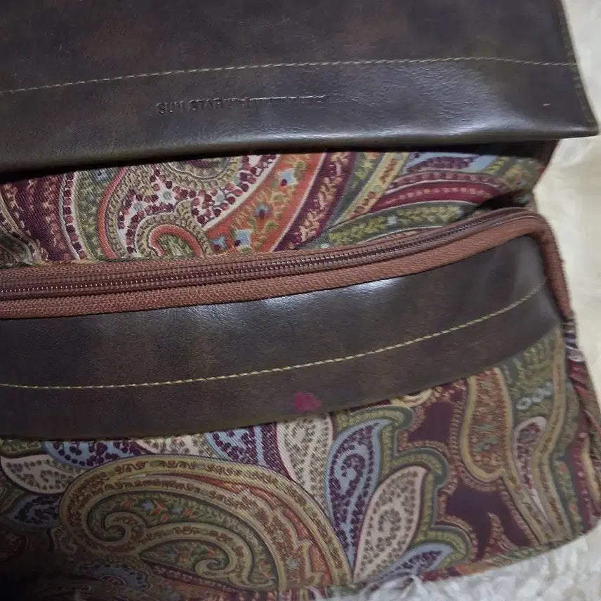 [BUNJANG] Sunstyle Vintage Paisley Backpack / 썬스타일 빈티지 페이즐리 백팩
