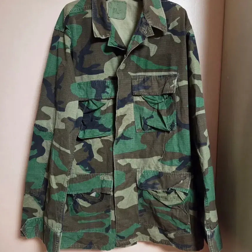 [BUNJANG] US Military Field Jacket Camo / 미군 밀리터리 야상 카모