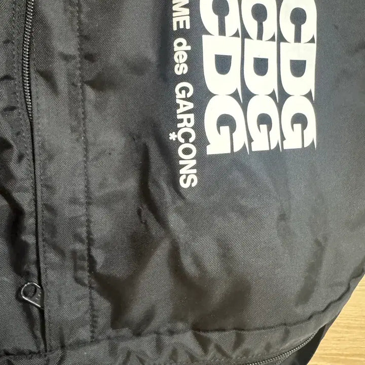 [BUNJANG] Comme des Garçons CDG Logo Backpack Black / 꼼데가르송 CDG 로고 백팩 블랙