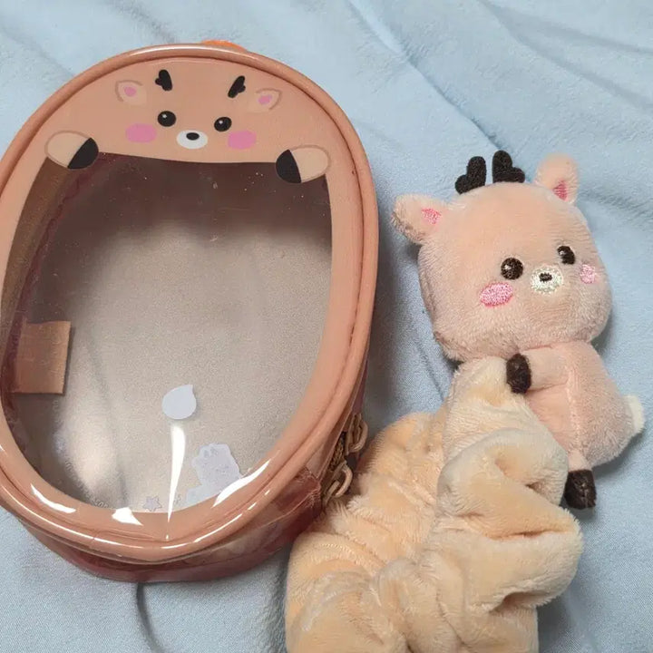 [BUNJANG] Urackbam Scrunchie Pouch Bundle Set / 우락밤 스크런치 인형파우치 일괄