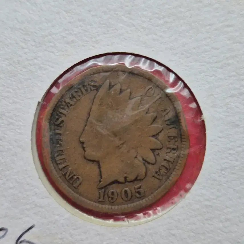 [BUNJANG] 1905 Indian Head Cent Coin / 미국 1905년 인디언헤드 1센트 동전