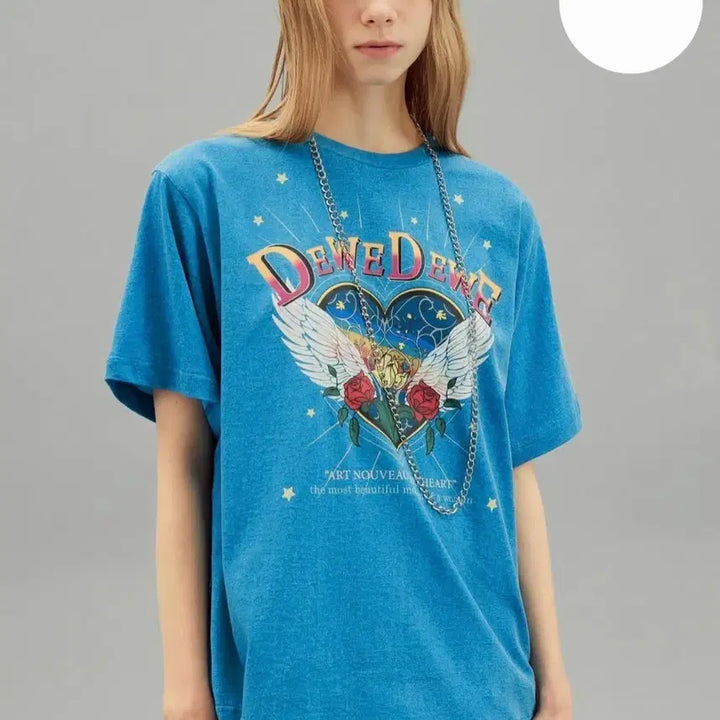 [BUNJANG] DewyDewy Love Top T-Shirt / 듀이듀이 러브탑 티셔츠