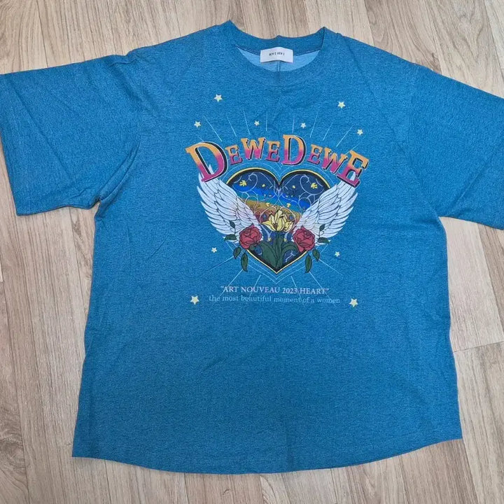 [BUNJANG] DewyDewy Love Top T-Shirt / 듀이듀이 러브탑 티셔츠