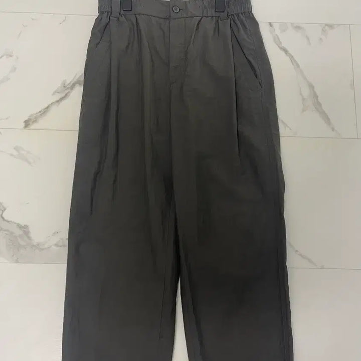 [BUNJANG] Time Homme Crinkle Wide Pants / 타임옴므 크링클 팬츠
