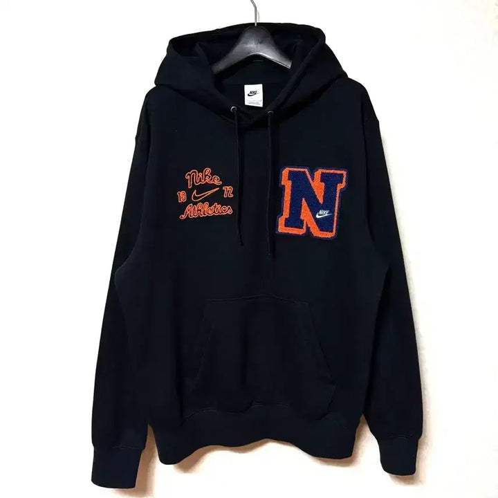 [BUNJANG] Nike French Terry Big Logo Hoodie Black / [L,100]나이키 프렌치테리 빅로고 후드티 블랙