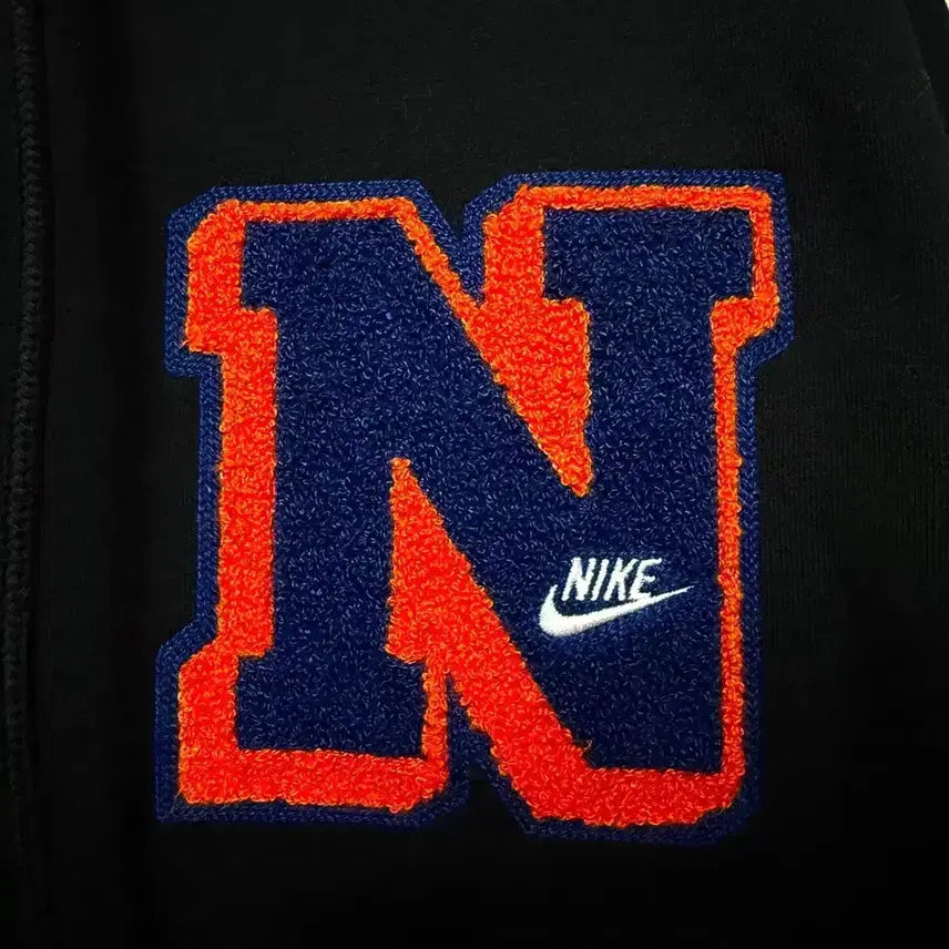 [BUNJANG] Nike French Terry Big Logo Hoodie Black / [L,100]나이키 프렌치테리 빅로고 후드티 블랙