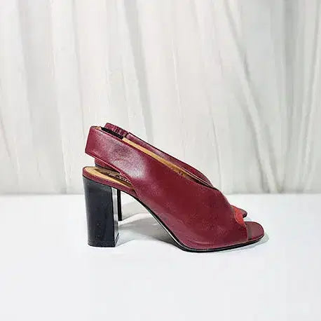[BUNJANG] Acne Studios Leather Suede Sandals Red / 아크네스튜디오 샌들 235