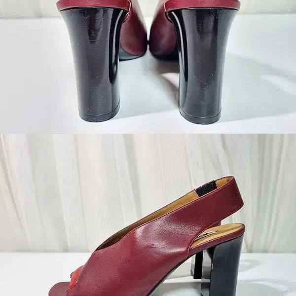 [BUNJANG] Acne Studios Leather Suede Sandals Red / 아크네스튜디오 샌들 235