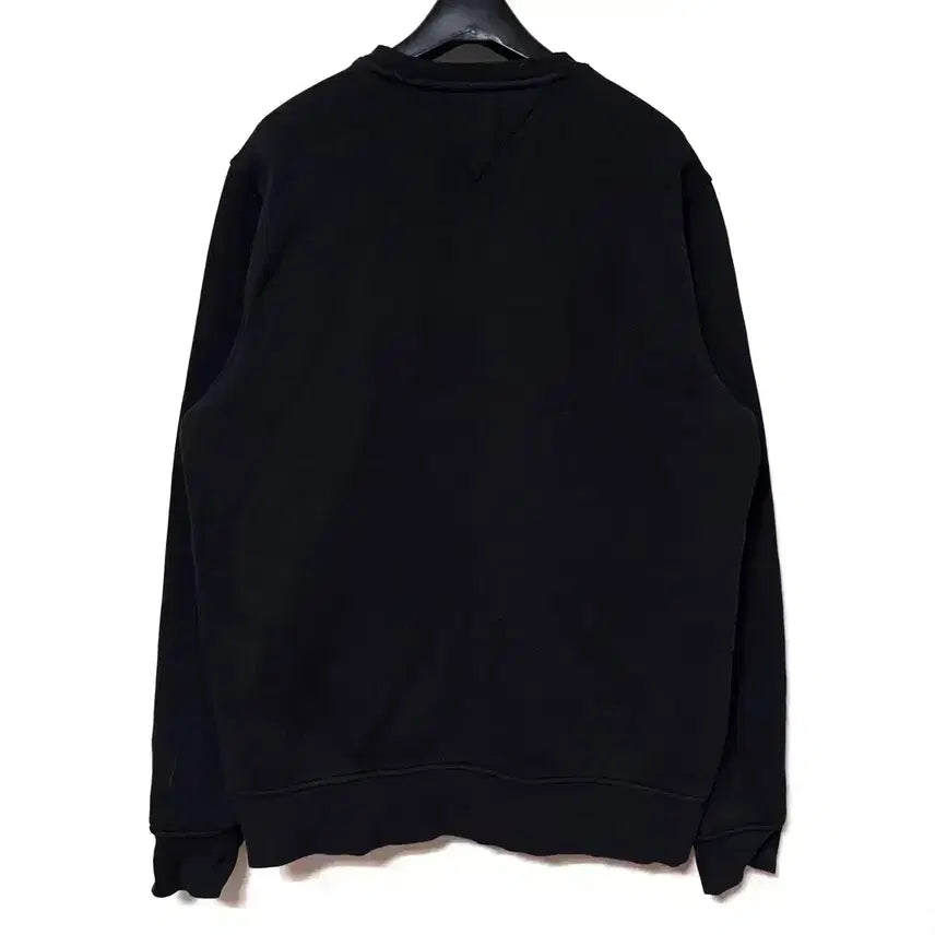 [BUNJANG] Tommy Hilfiger Big Logo Sweatshirt (Fleece Lined) / [L,100]타미힐피거 빅로고 맨투맨 기모 블랙