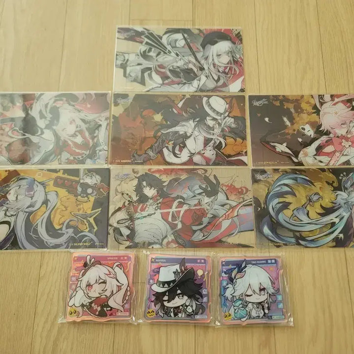 [BUNJANG] Honkai: Star Rail Amusement Park Pop-up Limited Edition Bundle (7 Clear Photocards + 3 Magnets) / 붕괴 스타레일 환락 팝업 특전 일괄 (투명포토카드 7종 + 마그넷 3종)