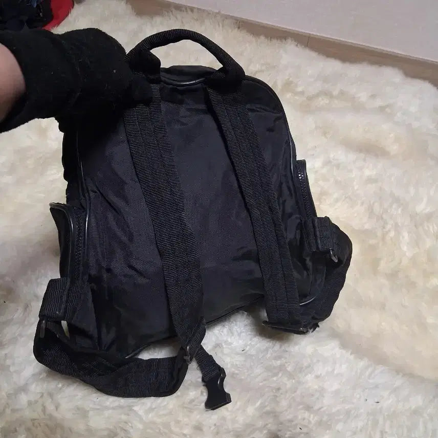 [BUNJANG] Calvin Klein Black Backpack / 캘빈클라인 블랙 백팩 CK