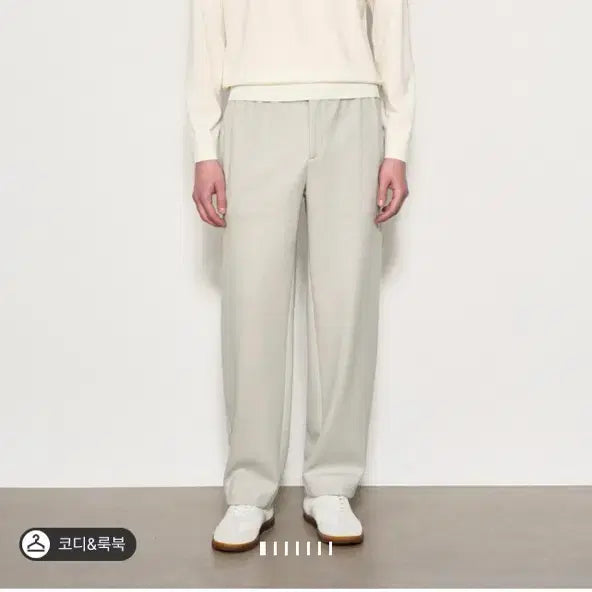 [BUNJANG] Time Homme Wide Pants (New, Unworn) / 타임옴므 와이드 팬츠(미착용 새제품)