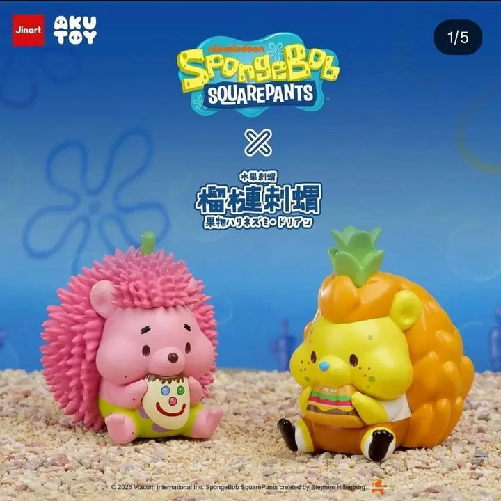 [BUNJANG] AKU TOY SpongeBob Durian Figure Bundle Set / AKU TOY 스폰지밥 두리안 피규어 일괄판매
