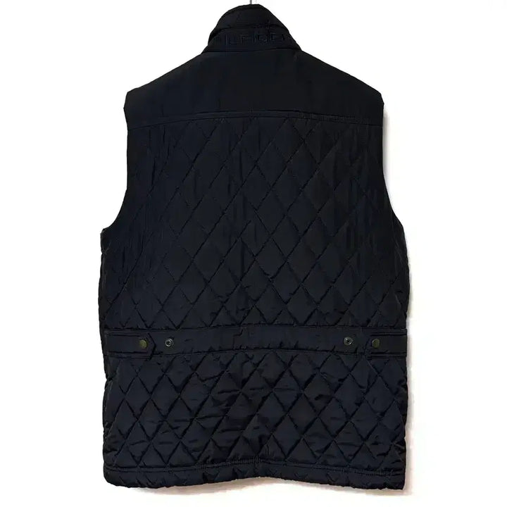 [BUNJANG] Tommy Hilfiger Quilted Vest Padding Jacket Black / [S,90]타미힐피거 퀼팅 조끼 패딩 베스트 자켓 블랙