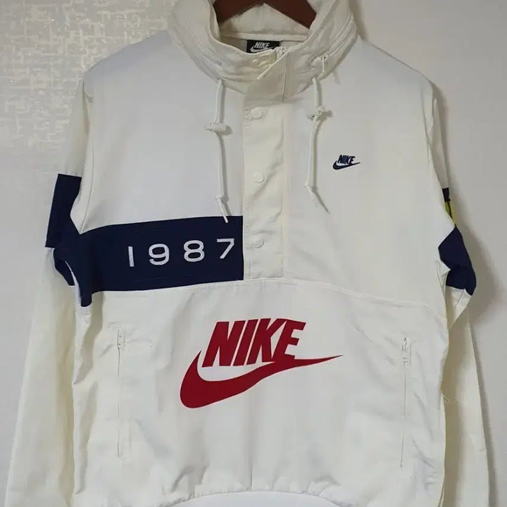 [BUNJANG] Nike 1987 Anorak Windbreaker Jacket / 나이키 1987 아노락 바람막이 M 95