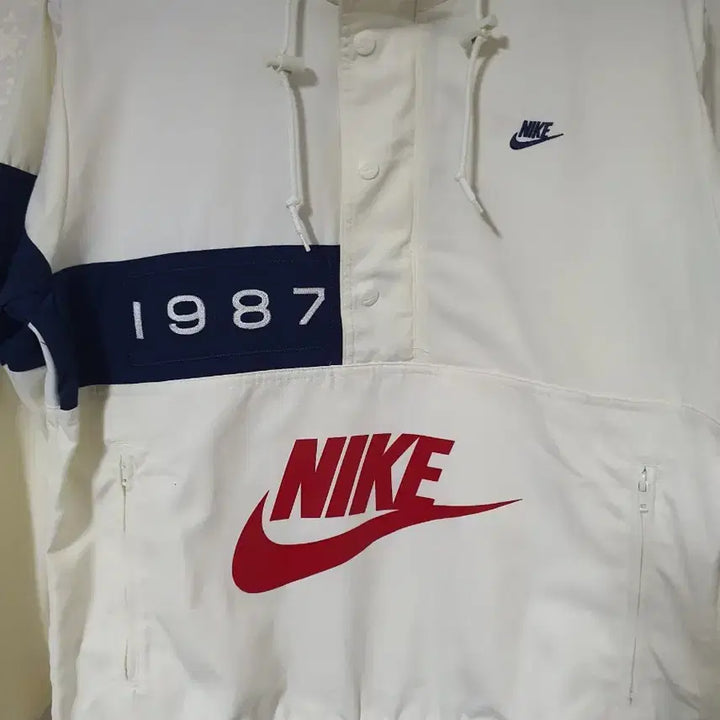 [BUNJANG] Nike 1987 Anorak Windbreaker Jacket / 나이키 1987 아노락 바람막이 M 95