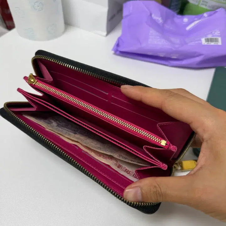 [BUNJANG] Louis Vuitton Multicolor Long Wallet Black / 루이비통 멀티컬러 장지갑 블랙