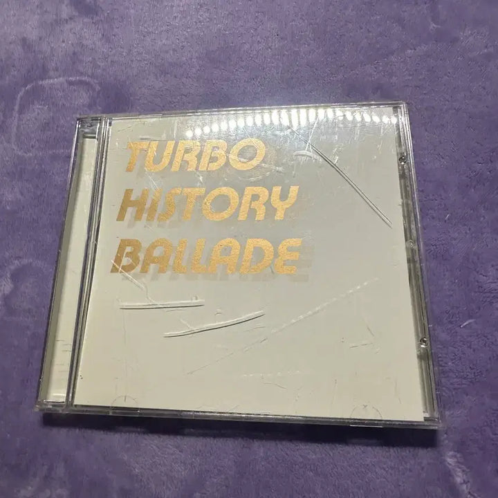 [BUNJANG] Turbo History Ballade Best Album CD / 터보(Turbo) - History Ballade (베스트 앨범) 중고