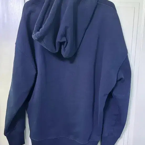 [BUNJANG] Ami Paris Hooded Sweatshirt Navy / 아미 파리스 후드티
