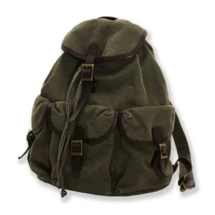 [BUNJANG] Perren Backpack Khaki / 퍼렌 럭색 카키 새상품