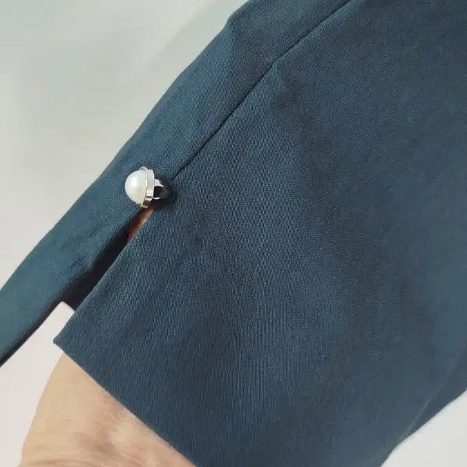 [BUNJANG] Spandex 7-8 Length Pants with Decorative Hem / 77 스판 쭉쭉 원단 2가지 색상 바짓단 너무 예쁜 7~8부기장의 바지