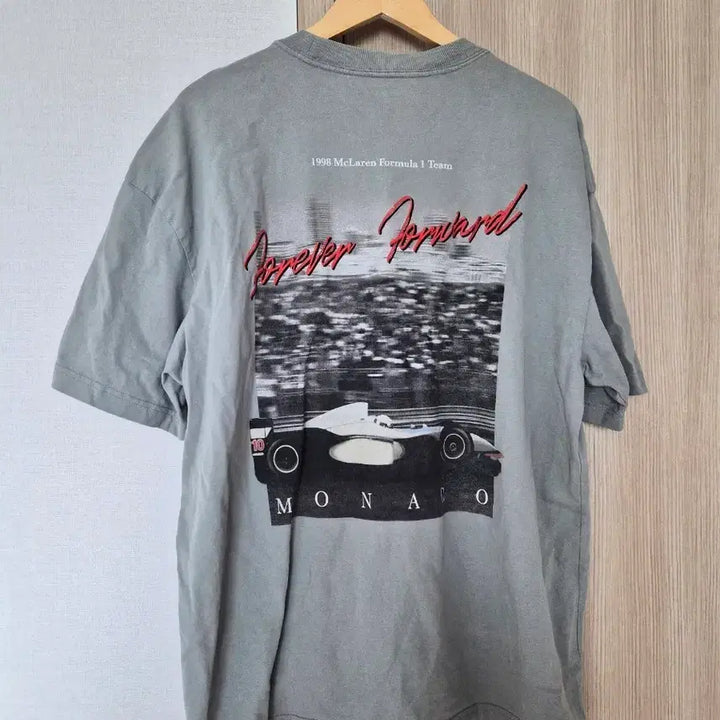 [BUNJANG] 1998 McLaren F1 Team T-Shirt - Grey XL / 1998 맥라렌 F1 티셔츠 그레이 xl