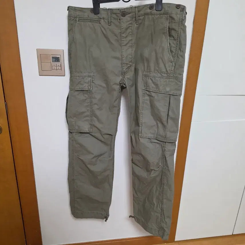 [BUNJANG] RRL Poplin Cargo Pants 36x32 / RRL 포플린 카고 팬츠 36X32