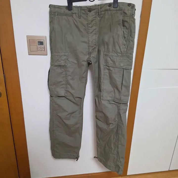 [BUNJANG] RRL Poplin Cargo Pants 36x32 / RRL 포플린 카고 팬츠 36X32