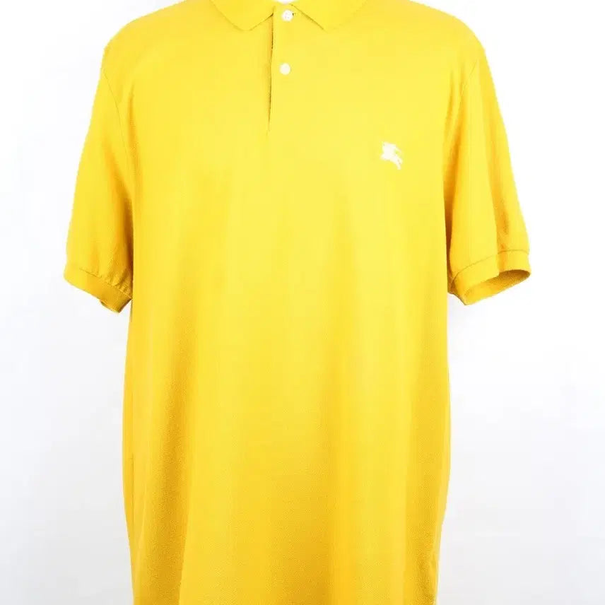 [BUNJANG] Burberry Brit Embroidered Logo Polo T-Shirt XXL / 버버리 브릿 자수 로고 PK 반팔 카라티 XXL