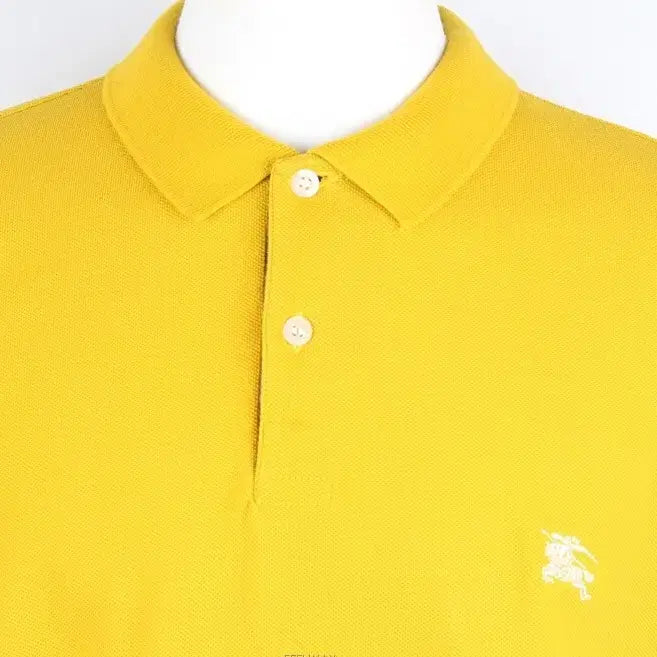 [BUNJANG] Burberry Brit Embroidered Logo Polo T-Shirt XXL / 버버리 브릿 자수 로고 PK 반팔 카라티 XXL