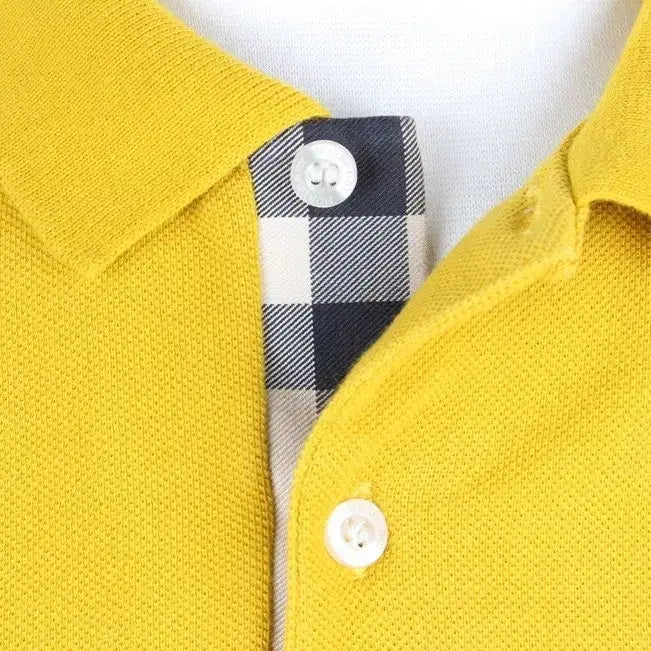[BUNJANG] Burberry Brit Embroidered Logo Polo T-Shirt XXL / 버버리 브릿 자수 로고 PK 반팔 카라티 XXL