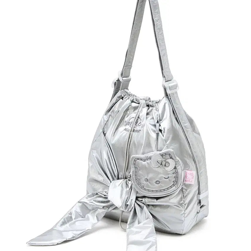[BUNJANG] Atelier Vanessa Bruno x Hello Kitty Le Bon Glossy Backpack &amp; Shoulder Bag (New) / 아떼 바네사브루노 헬로키티 르봉 글로시 백팩 겸 숄더백(새제품)