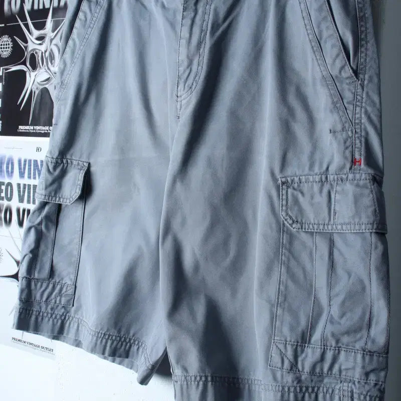 [BUNJANG] Tommy Hilfiger Cargo Shorts Grey L-XL / (L-XL) 타미힐피거 반바지 팬츠 카고 그레이 에이징-25F4