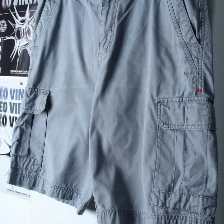 [BUNJANG] Tommy Hilfiger Cargo Shorts Grey L-XL / (L-XL) 타미힐피거 반바지 팬츠 카고 그레이 에이징-25F4