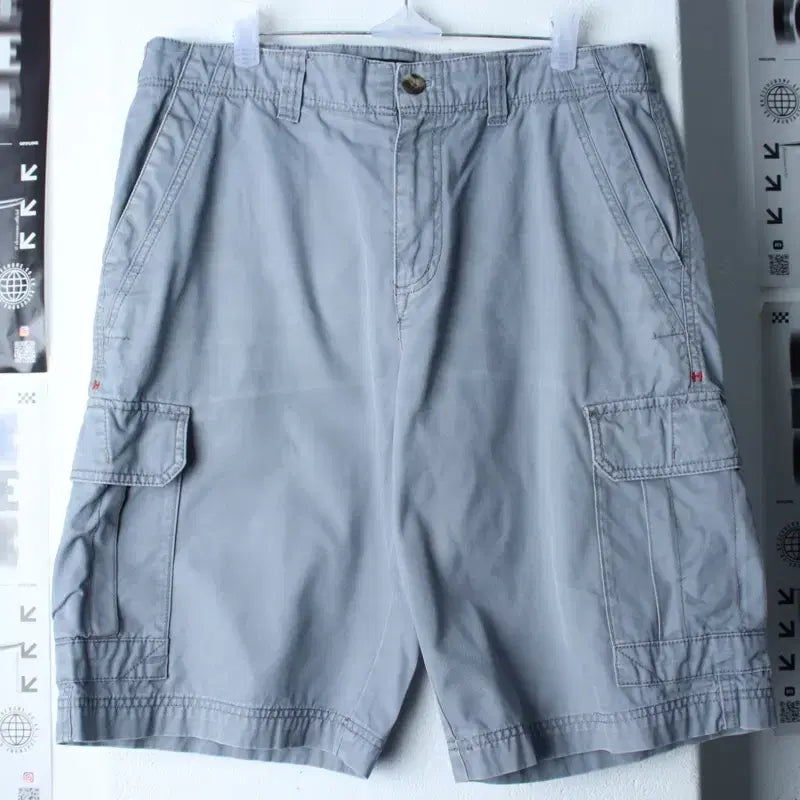 [BUNJANG] Tommy Hilfiger Cargo Shorts Grey L-XL / (L-XL) 타미힐피거 반바지 팬츠 카고 그레이 에이징-25F4