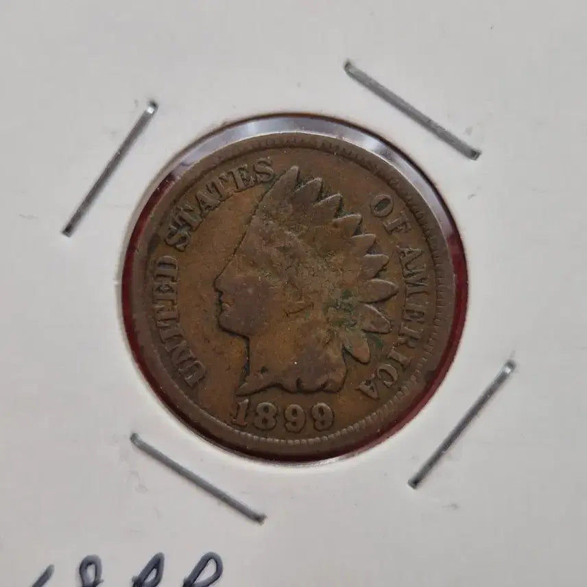 [BUNJANG] 1899 Indian Head Cent Coin / 미국 1899년 인디언헤드 1센트 동전