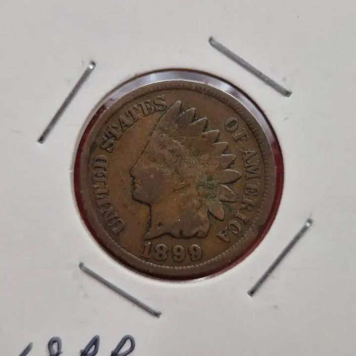 [BUNJANG] 1899 Indian Head Cent Coin / 미국 1899년 인디언헤드 1센트 동전