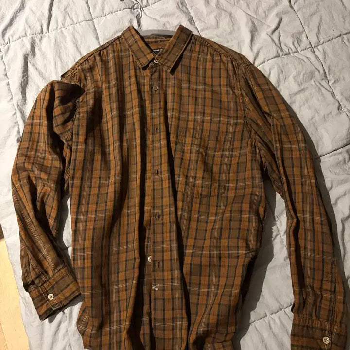 [BUNJANG] Comme des Garçons Homme Check Shirt / 꼼데가르송 옴므 체크 셔츠 100