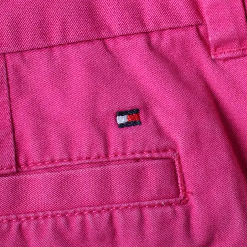 [BUNJANG] Tommy Hilfiger Cotton Shorts Pants Pink / (L-XL) 타미힐피거 반바지 팬츠 작은사용감 핑크 면 숏-25F6