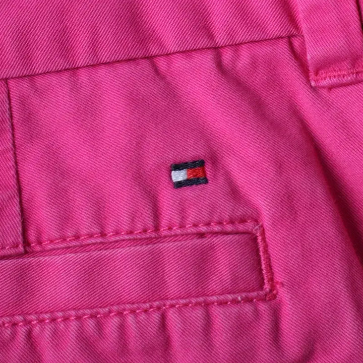 [BUNJANG] Tommy Hilfiger Cotton Shorts Pants Pink / (L-XL) 타미힐피거 반바지 팬츠 작은사용감 핑크 면 숏-25F6