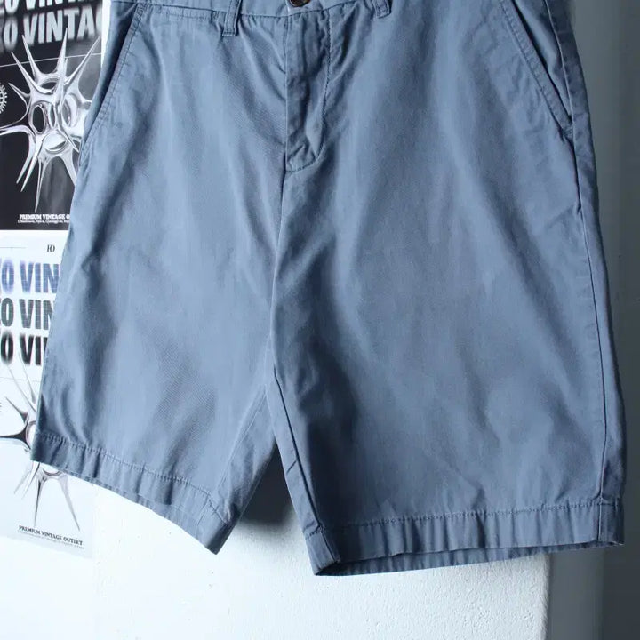 [BUNJANG] Tommy Hilfiger Chino Shorts Blue / (L-XL) 타미힐피거 반바지 팬츠 작은이염 치노 블루-25F7