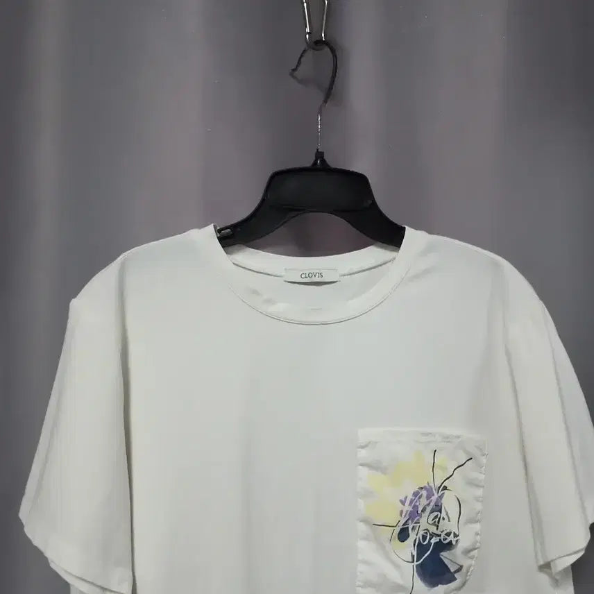 [BUNJANG] Clavis Pocket Drawing T-Shirt / 클라비스 포켓 드로잉 티셔츠
