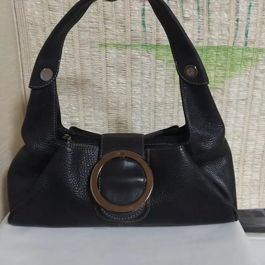[BUNJANG] Paco Rabanne Black Leather Shoulder Bag Handbag / 파코라반 블랙 가죽 숄더백 핸드백