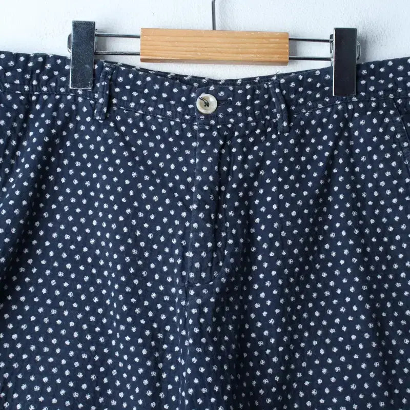 [BUNJANG] Massimo Dutti Polka Dot Shorts Blue / (M-L) 마시모두띠 반바지 팬츠 도트패턴 블루 아메카지-25FA