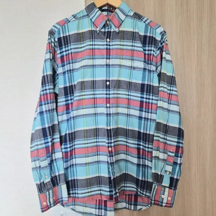 [BUNJANG] GANT Check Long Sleeve Shirt L / GANT 간트 셔츠 남방 체크 긴팔 L