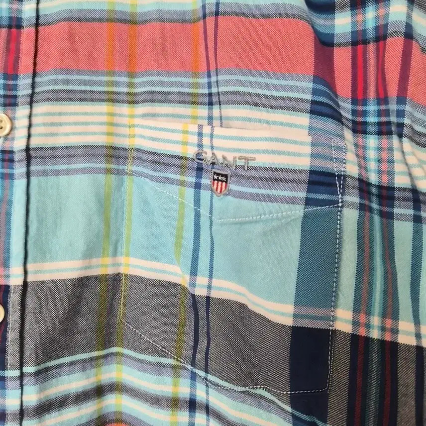 [BUNJANG] GANT Check Long Sleeve Shirt L / GANT 간트 셔츠 남방 체크 긴팔 L