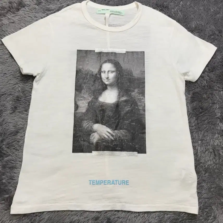 [BUNJANG] Off-White Mona Lisa Print T-Shirt / [[S(실 M)] 오프화이트(OFF WHITE) 모나리자 반팔티@311